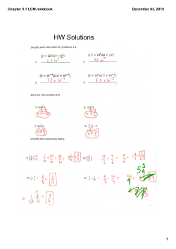 Chapter 5.1 LCM.notebook
