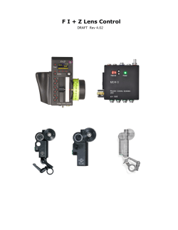 FI + Z Lens Control - Preston Cinema Systems