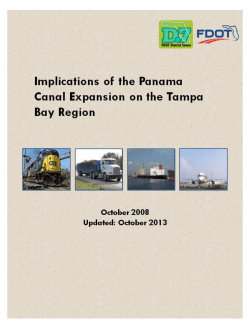 Implications of the Panama Canal Expansion