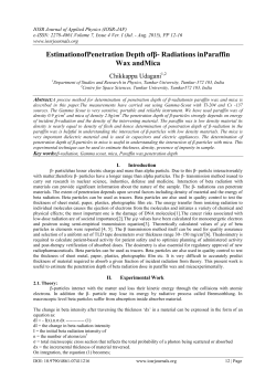 EstimationofPenetration Depth of&beta;