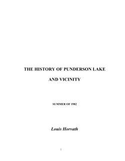 Punderson History - Friends of Punderson