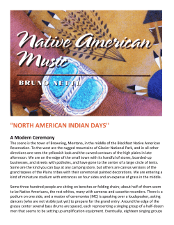 north american indian days