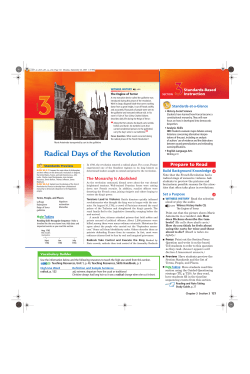 Radical Days of the Revolution