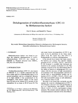Dehalogenation of trichlorofluoromethane (CFC