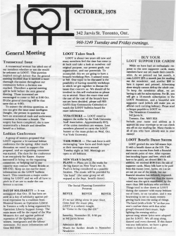 General Meeting - Rise Up Feminist Archive