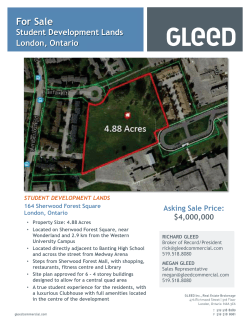 For Sale - Gleed Commercial