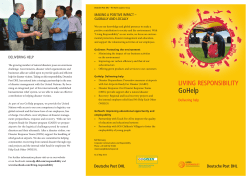 GoHelp - Deutsche Post DHL Group