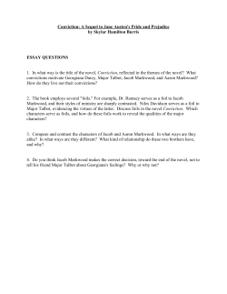 Conviction: A Sequel to Jane Austen`s Pride and Prejudice by Skylar