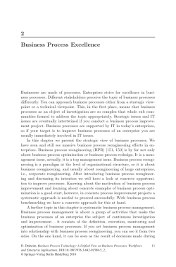 Business Process Excellence