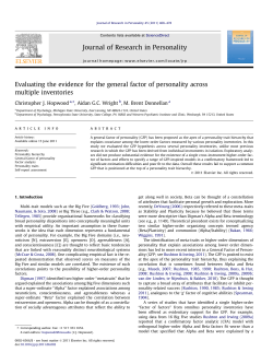 Evaluating the evidence for the general factor of