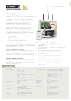 Multicom 5 Plus SpecSheet