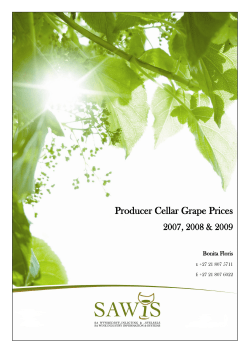 Producer Cellar Grape Prices