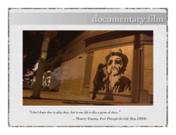 documentary ﬁlm - apwadenius.com