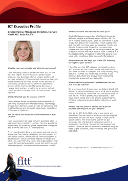 ICT Executive Profile