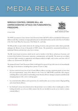 media release - NSW Bar Association