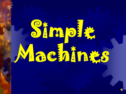 Simple Machines