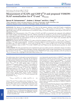 Measurement of SLAP2 and GISP 17O and proposed VSMOWSLAP