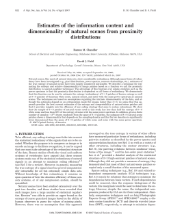 Estimates of the information content and