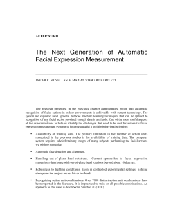 The Next Generation of Automatic Facial Expression Measurement