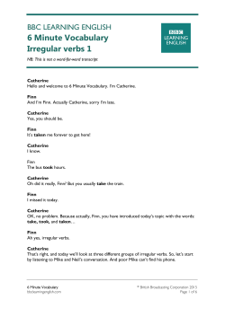 6 Minute Vocabulary