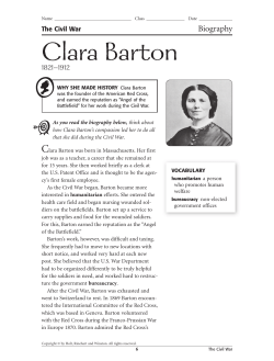 Clara Barton