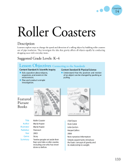 Roller Coaster - Picture Perfect Science