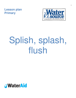 Splish, splash, flush