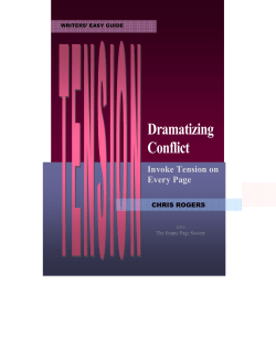 Dramatizing Conflict