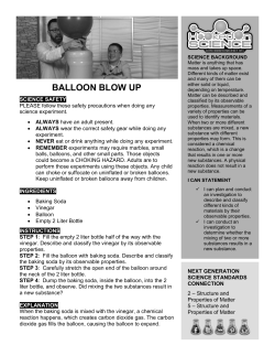 Balloon Blow Up - Hooked on Science