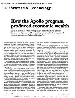 How the Apollo Program Produced Economic Wealth