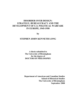 Disorder over design - eTheses Repository
