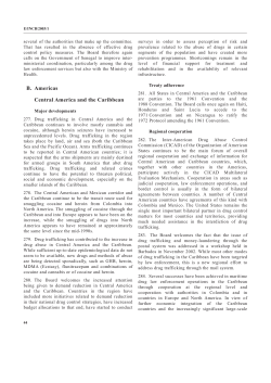 B. Americas Central America and the Caribbean
