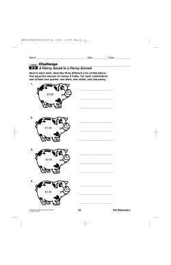Challenge 3-3 - Smitha Middle School Sixth Grade Math