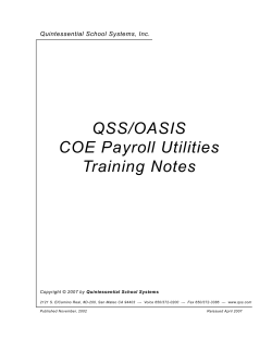 COE Payroll Utilities Book.book