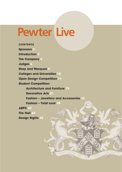 2008 - Worshipful Company of Pewterers