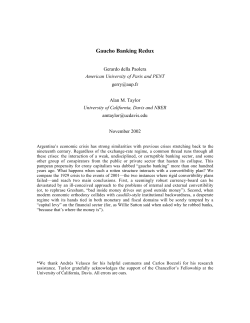 Gaucho Banking Redux