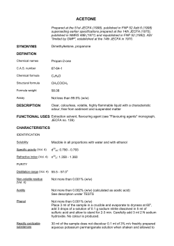 ACETONE