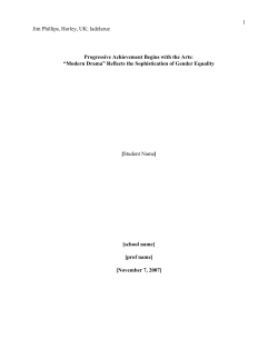 Modern Drama - ItchyBrainsCentral