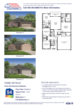 Flyer - Home Creations