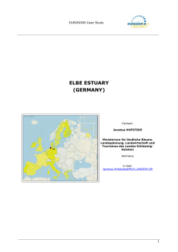 elbe estuary (germany) - ICZM Projects and Case Studies