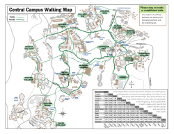Central Campus Walking Map