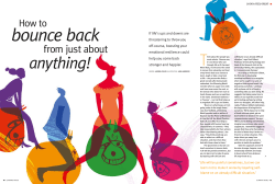 How To Bounce Back From Just About Anything