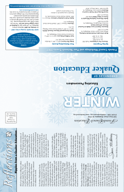 Quaker Education - The Friends Council on Education