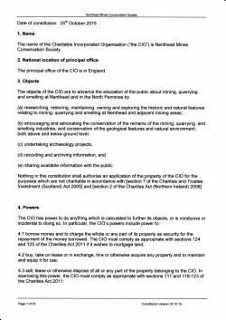 4. Powee The CIO has power to do anything which is calculated to