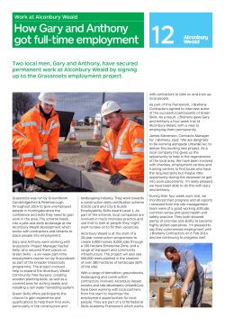 How Gary and Anthony got full-time employment