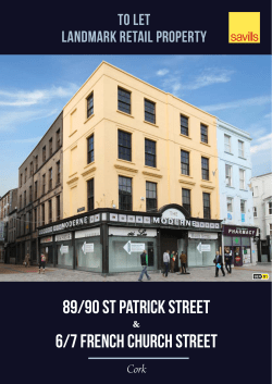 89/90 St patrick Street 6/7 French Church Street