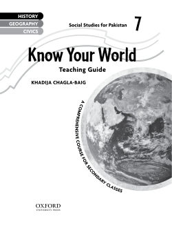 Teaching Guide 7