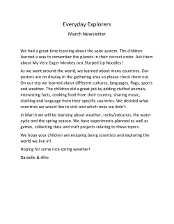 Everyday Explorers - Lord of Life Preschool