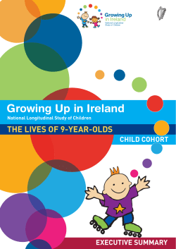 Growing Up in Ireland - Child Cohort
