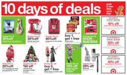 10%off 20%off &infin;50 off buy 2, get 1 free 25% off 15% off DOOR